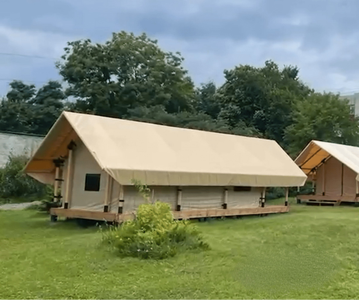 Пaлaтка для глэмпинга 4×5.3 m