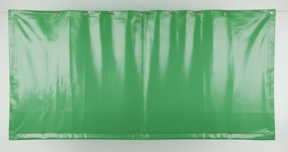 Штора для склада из пвх 4х10м